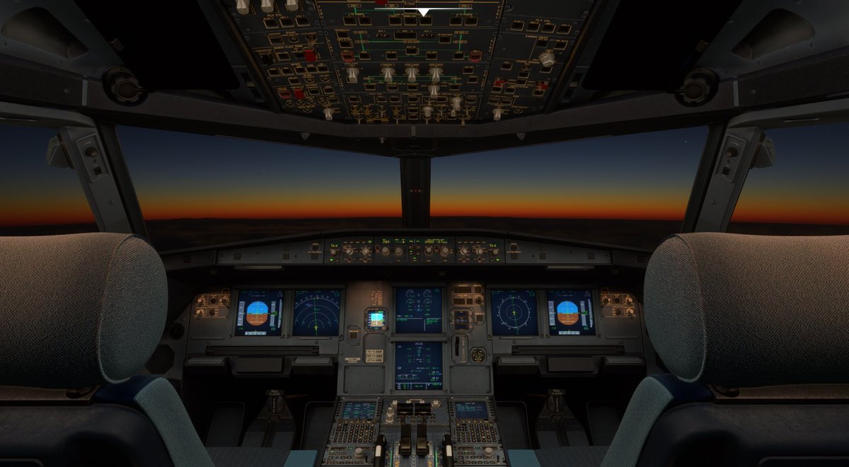 paradox2689_s's tweet image. 2ヶ月振りにフラシム。
やはりMSFSの画は綺麗ですね！

#MSFS #A320 #Fenixsim