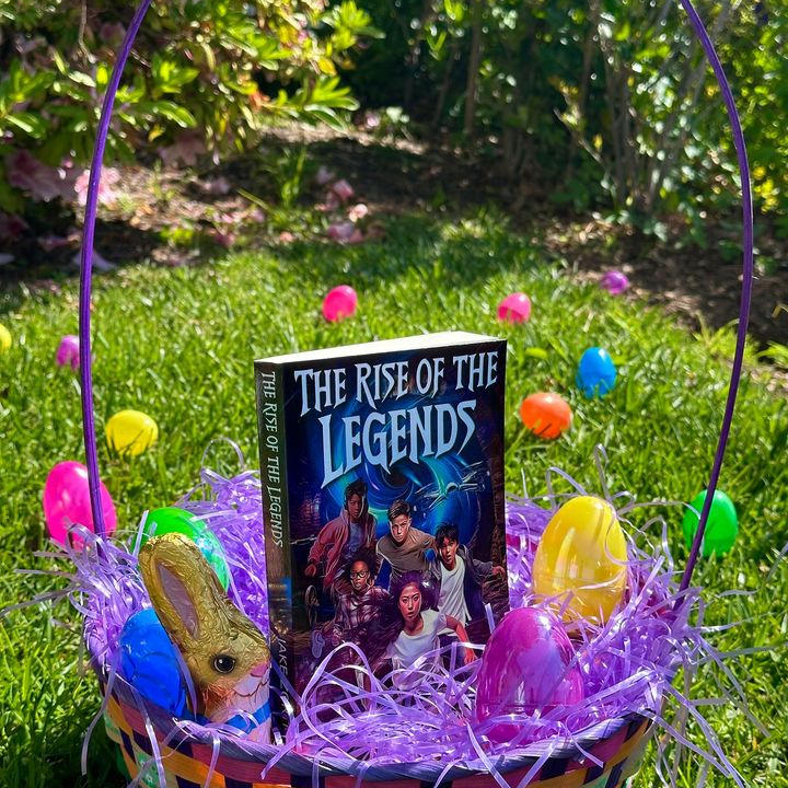 What's going to be in your #easterbasket this weekend? 🐰

Still haven't read The Rise of The Legends?? Let's fix that.

➡ Get your copy now: a.co/d/f2pXEf3

#eastergifts  #books  #readingcommunity  #novels  #middlegradereaders #middlegradebooks #literacymatters #STEM…