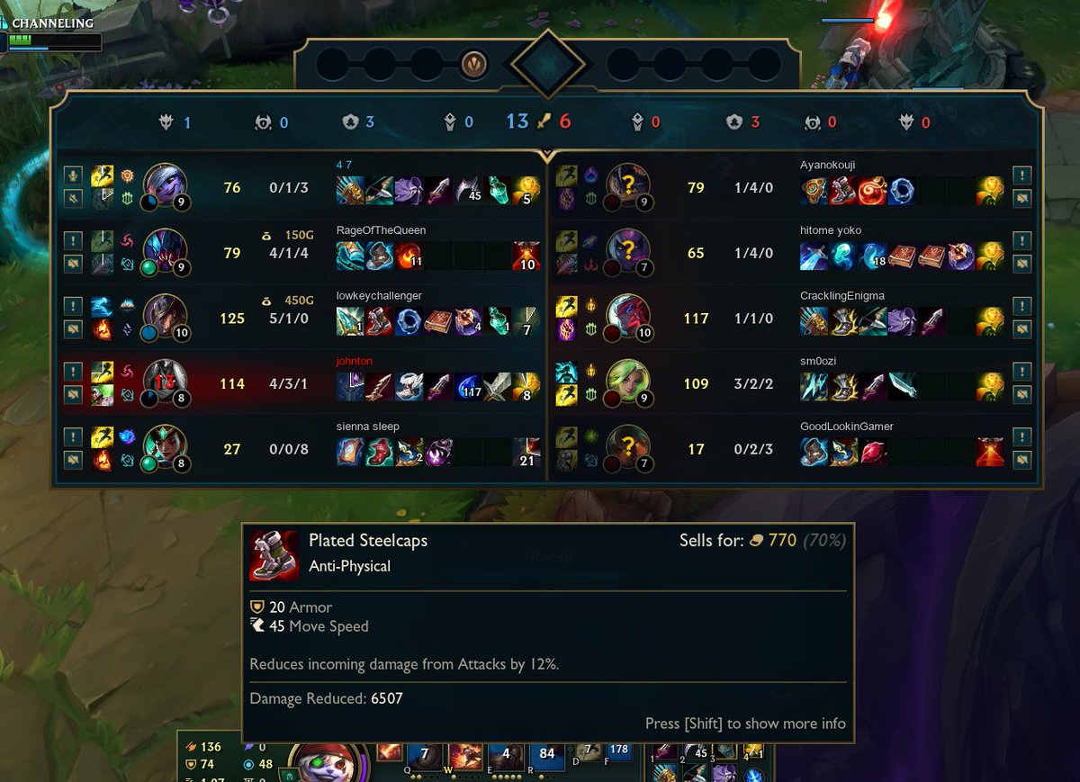 I made a script that shows how much damage steelcaps has reduced

this is a 1/4 rumble before first item :) deserved for ranged top i guess 😂