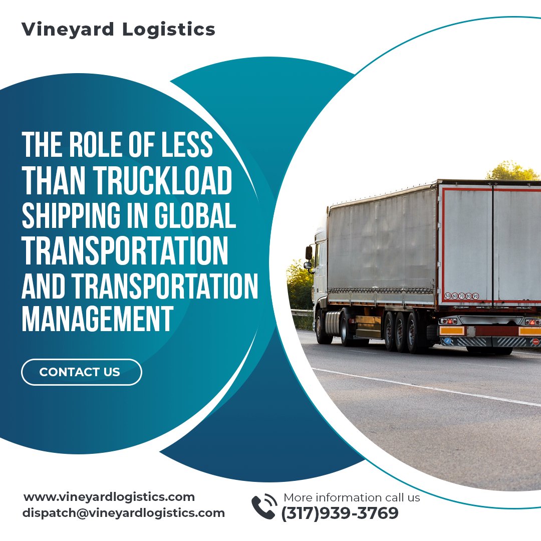 vinyardlogistic's tweet photo. The Role of Less Than Truckload Shipping in Global Transportation and Transportation Management
https://t.co/0iUJOvLd8p
#vineyardlogistics #supplychain #fulltruckload #fulltruckloadfreightservices https://t.co/L1S9bSyJtj