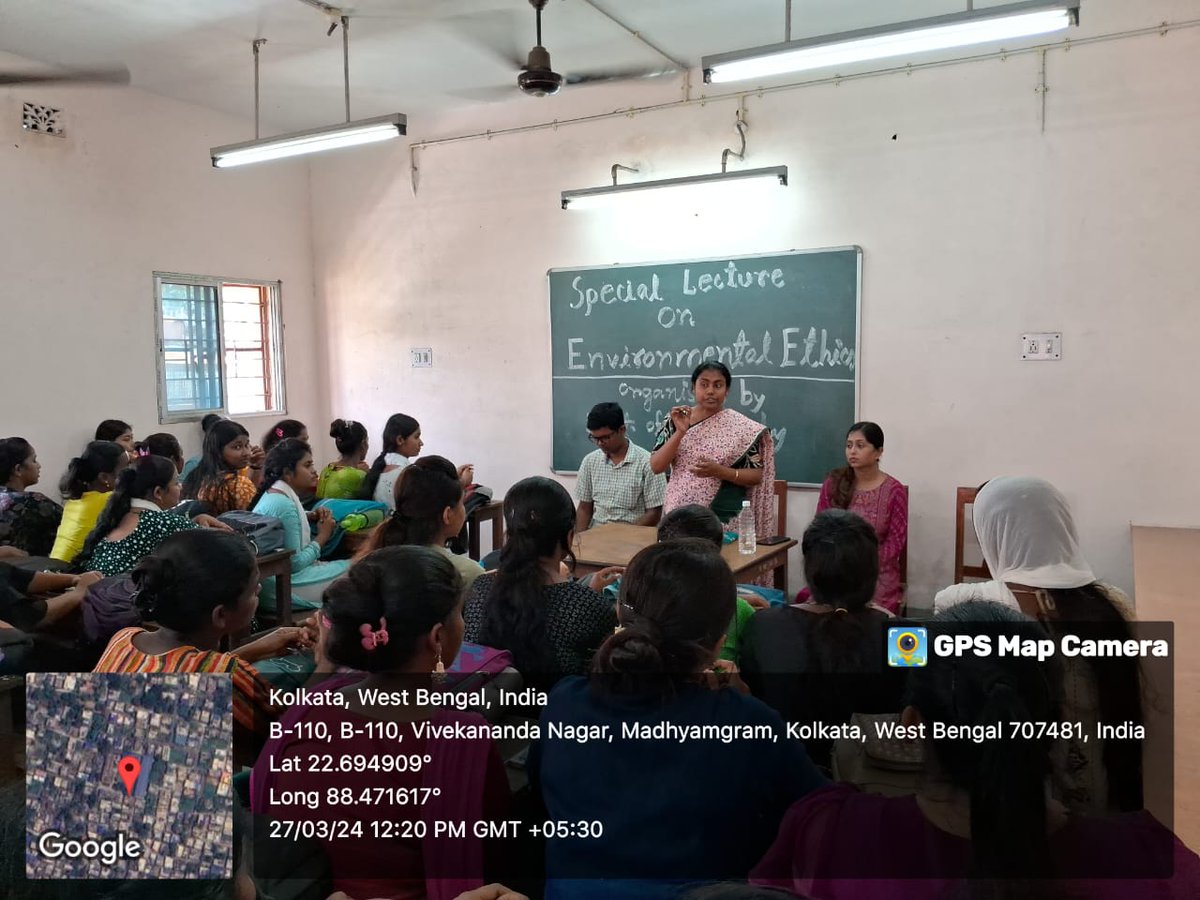 VIVEKANANDACOLG's tweet photo. Special Lecture on Environmental Ethics, Organized by Dept. of Philosophy and IQAC
27/03/2024 https://t.co/jbJ5UPLW1d