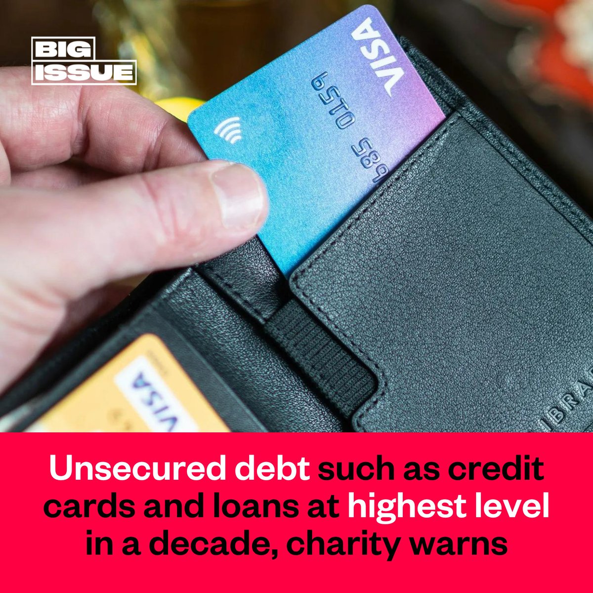 “We’ve really begun to see the impact of the cost of living crisis take hold.” Debt charity @StepChange has raised the alarm that people struggling with their finances, particularly those on low incomes, are turning to credit more than ever. Read on. ⬇️ bigissue.com/news/social-ju…