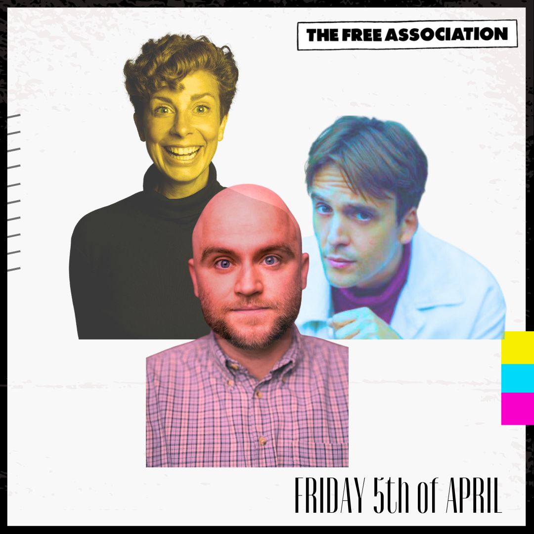 The Free Association (@faimprov) on Twitter photo 3️⃣ THREE 3️⃣
After a cheeky Easter break, what better way to get back to improv shows than 3!
Our stellar line ups include <a href="/GDogged/">Graham Dickson</a> <a href="/NaomiPetersen/">Naomi Petersen</a> @r.g.Bert @scottooswald <a href="/yeshaleymcgee/">Haley McGee</a> @duffmarvel
🎟️ thefreeassociation.co.uk/fa-shows 3️⃣ THREE 3️⃣
After a cheeky Easter break, what better way to get back to improv shows than 3!
Our stellar line ups include <a href="/GDogged/">Graham Dickson</a> <a href="/NaomiPetersen/">Naomi Petersen</a> @r.g.Bert @scottooswald <a href="/yeshaleymcgee/">Haley McGee</a> @duffmarvel
🎟️ thefreeassociation.co.uk/fa-shows