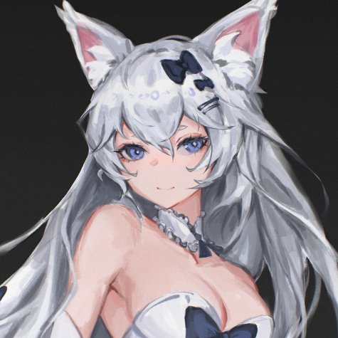 I haven't done a lot of full-body design so this was a small change~ I actually ended up really enjoy her simple look with the excessive ribbons XD