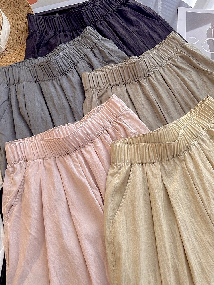 ล่าสุด…กางเกงลดอุณหภูมิจ่ะ เป็นผ้าไหมน้ำแข็ง ใส่แล้วเย็นลง -6°C ผ้านุ่มเบา เย็นสบายผิว คนขี้ร้อน ใส่แล้วไม่ร้อนเลย ผ้าไม่บาง พรางหุ่นสูงเพรียว เอวสับ นวัตกรรมมาก อยู่เมืองร้อนต้องสู้!🥶❄️