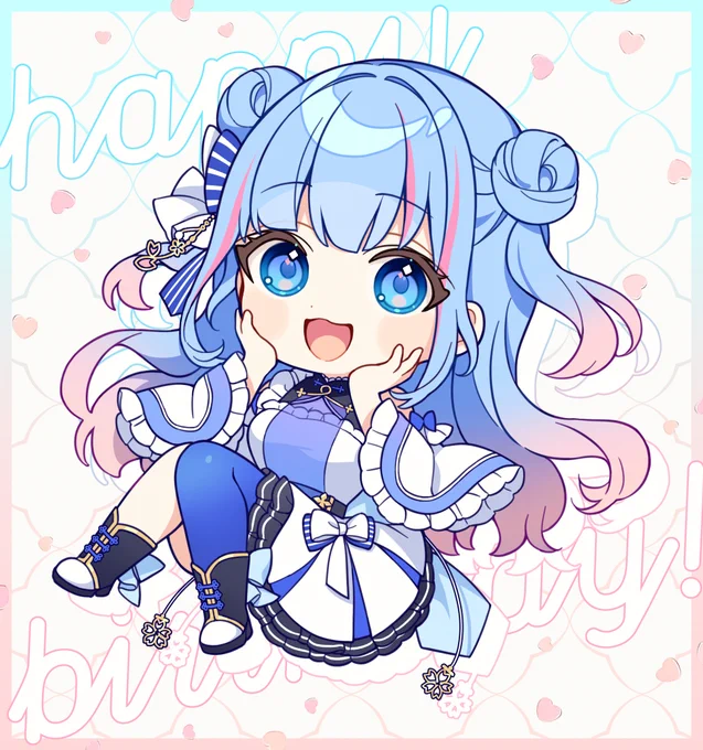 さくちゃんお誕生日おめでとう〜!#咲くArt #碧依さくら誕生祭2024 