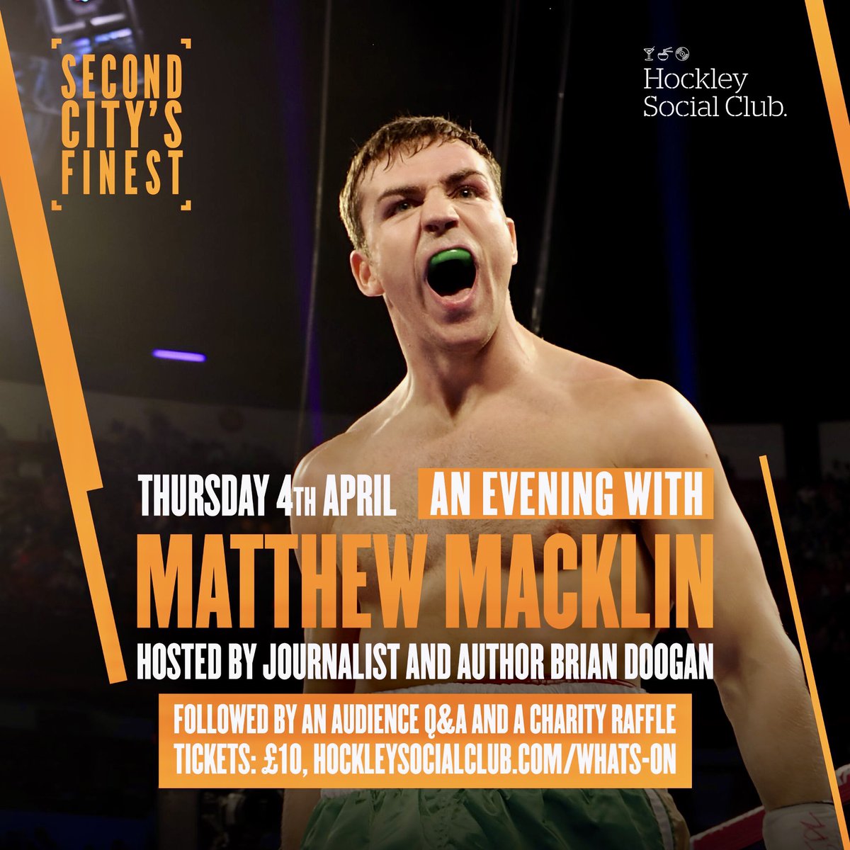 @mattmacklin @JamieMoore777 @HockleySocialCl @lewis_goodall @chriswoakes .@mattmacklin faced opponents the calibre of @GGGBoxing, @maravillabox & @FelixSturm. We will talk about the fights, great nights in #LasVegas with @HitmanHatton, @SkySportsBoxing & much more… 🥊