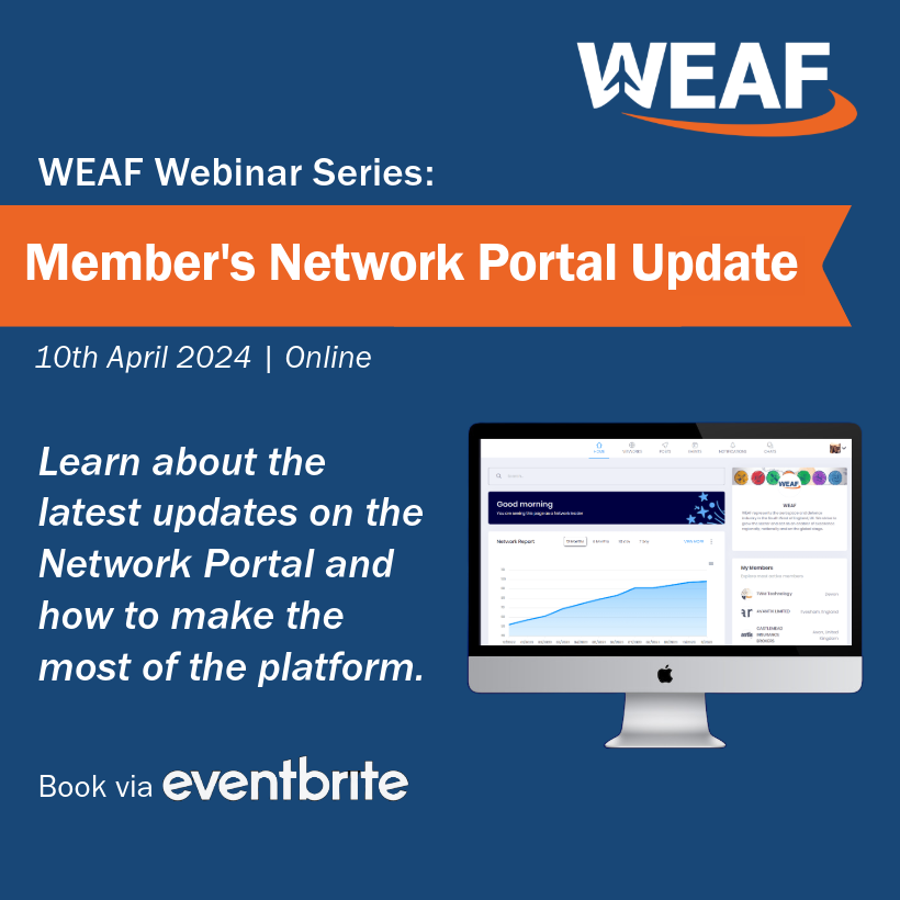 📢 Calling all WEAF Members... ARE YOU MAKING THE MOST OF THE NETWORK PORTAL ⁉ Book your place here: eventbrite.co.uk/e/weaf-members… #WEAF #membership #networkportal #webinar