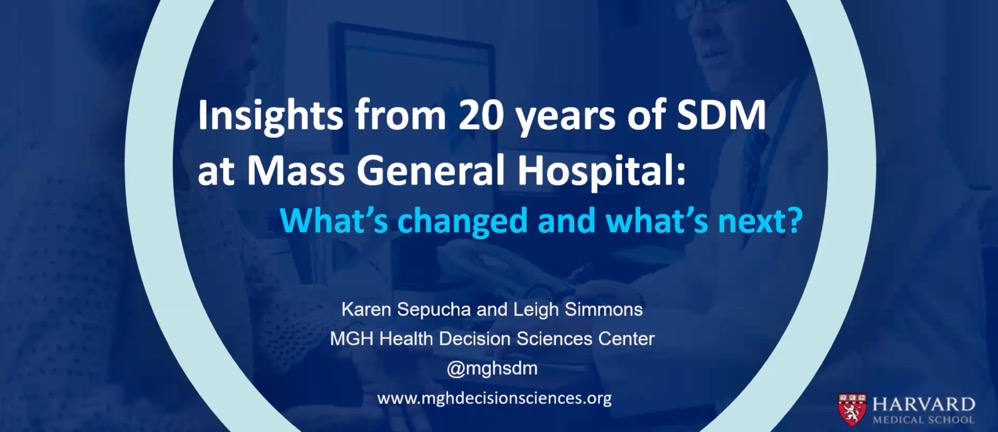 Recently, we were honored to conduct seminars led by @PalGulbrandsen, @ksepucha and @simmons_leighmd. A query was highlighted 'How should clinicians address mismatches between patient values and medical decisions?' Please share your thoughts. *Recordings available for members.