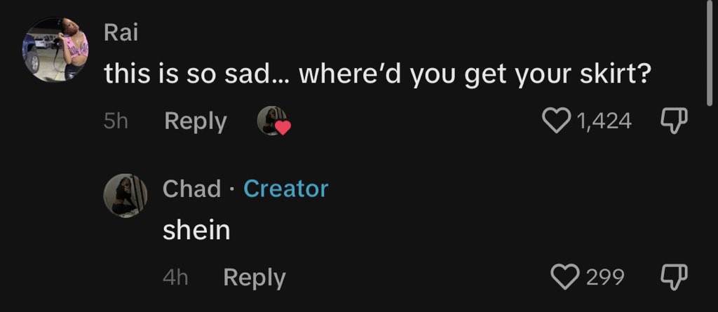 mihletshemese's tweet photo. people on TikTok are so unserious 😭 https://t.co/W304g58fWI