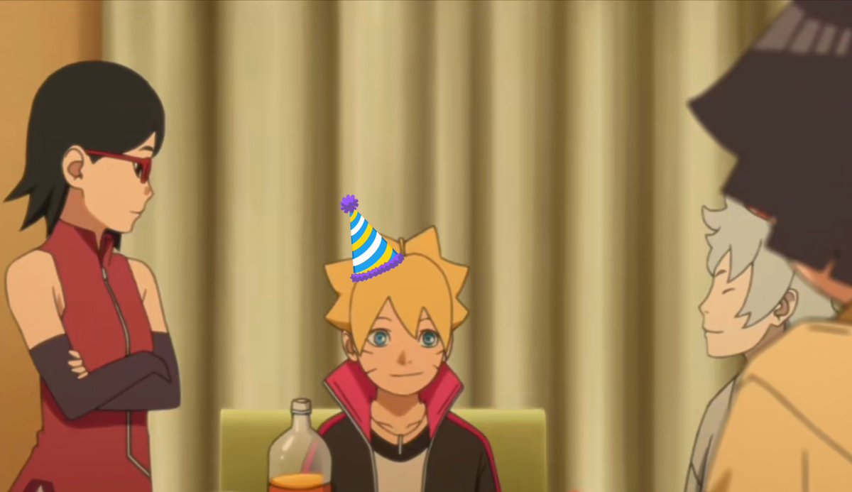 “ สุขสันต์วันเกิดโบรุโตะ “