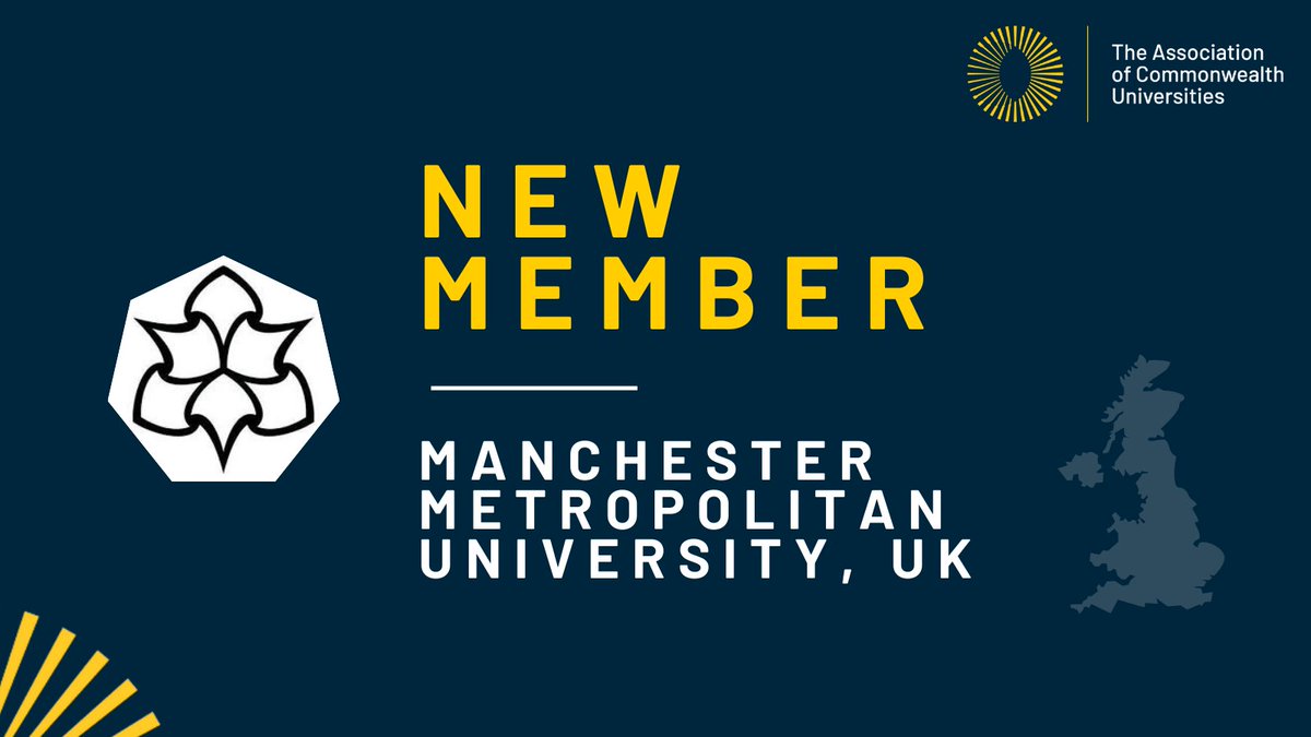 We have a new #ACUMember joining us from the UK - welcome to @ManMetUni! 🇬🇧