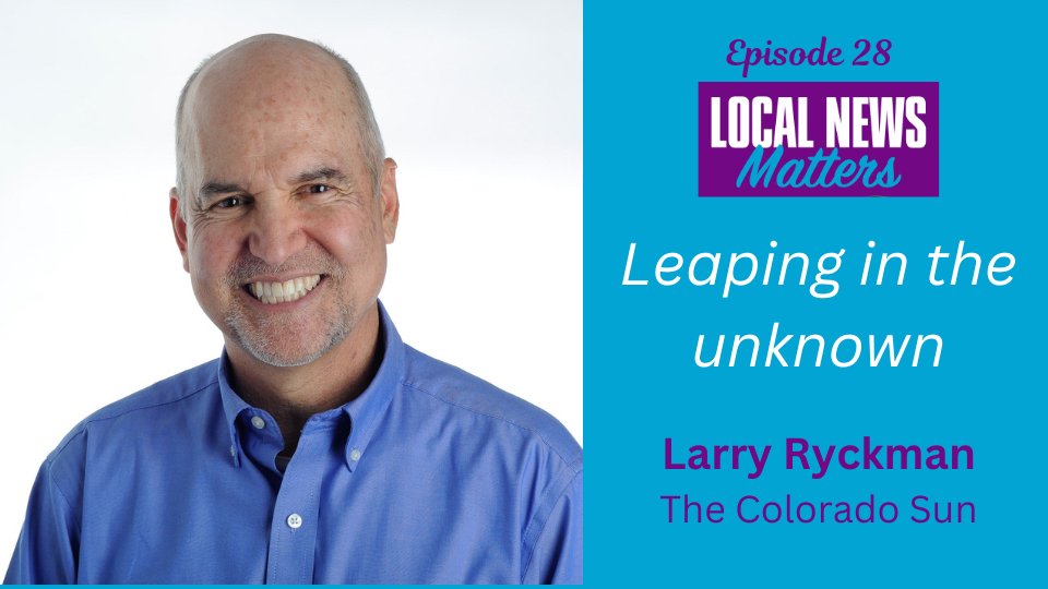 Local News Matters Podcast (@lnmpod) on Twitter photo 🚀 #NewEpisodeDrop Episode 26 of <a href="/lnmpod/">Local News Matters Podcast</a> with <a href="/larryryckman/">Larry Ryckman ☀️</a> of <a href="/ColoradoSun/">The Colorado Sun</a> talking with host <a href="/timreganporter/">Tim Regan-Porter</a> is out!
Larry shares insights into the digital outlet’s journey. Transitioning to a nonprofit model on its 5th anniversary, The Colorado Sun has not only survived but 🚀 #NewEpisodeDrop Episode 26 of <a href="/lnmpod/">Local News Matters Podcast</a> with <a href="/larryryckman/">Larry Ryckman ☀️</a> of <a href="/ColoradoSun/">The Colorado Sun</a> talking with host <a href="/timreganporter/">Tim Regan-Porter</a> is out!
Larry shares insights into the digital outlet’s journey. Transitioning to a nonprofit model on its 5th anniversary, The Colorado Sun has not only survived but