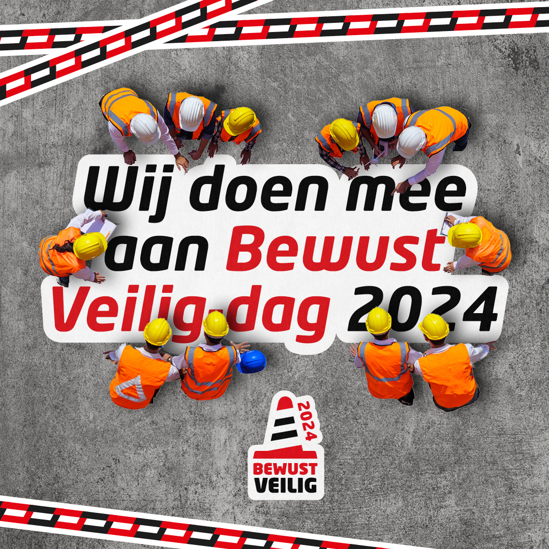 Vandaag is het #BewustVeiligdag2024! Onze arbo-adviseurs reizen heel het land door om toolboxen te geven over #VeiligenGezond werken bij installatiebedrijven. Doe mee en deel jouw foto's en video's met de hashtag #bewustveilig2024!