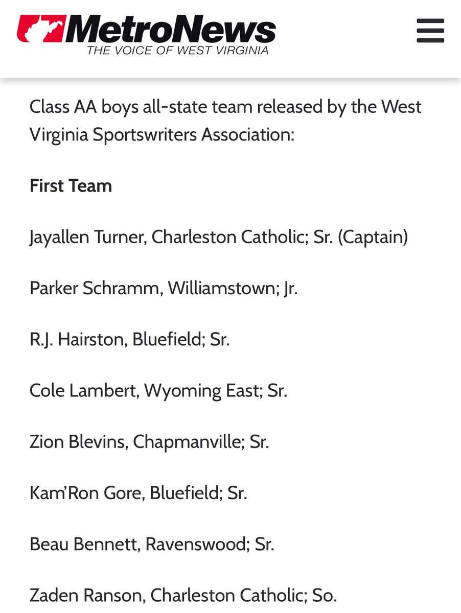 What an incredible honor to be named to the AA All-State First Team! Congrats to all who were recognized for their hard work & especially @jayallenturner! Thank you to my amazing teammates & @HunterMoles for always believing in me! ☘️🏀 @HunterMoles @cchssports @Taylor_Kennedy7