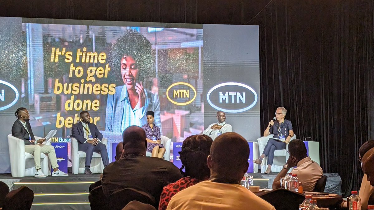 .@MTNGhana's customer service support chatbot is set to soon comprehend natural language through collaboration with OpenAI - Dario Bianchi. #MTNCTIORoundtable