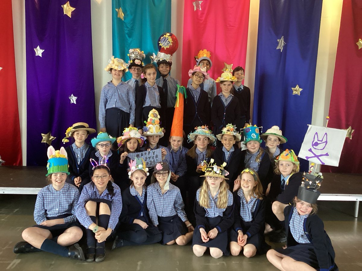 Fantastic hats Y6!  Very impressed with your creativity and art work. Well done. #InspiringExcellence. #NurturingCreativity