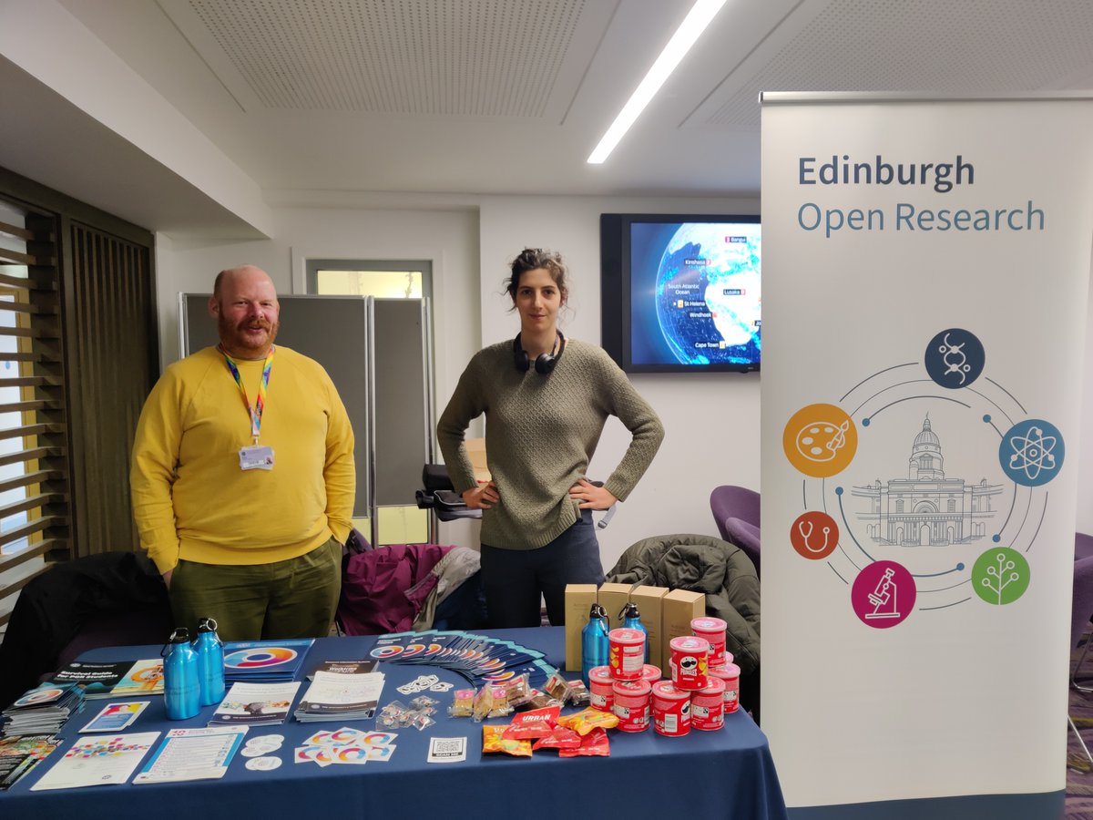 We are at @EdinUni_IGC Nucleus Cafe until 2pm today. Come grab a snack and have a chat about #digitalresearch, and the tools and services available to you.

@ResearchDataUoE @EdOpenResearch