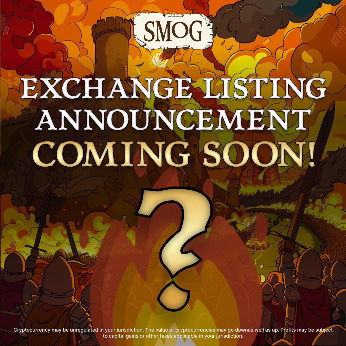 #SMOG is gearing up for a major milestone! 🐲

#Dragons, get ready for the first $SMOG Exchange Listing coming very soon! 💰

Also, make sure to complete all your daily quests and rack up as many points as possible before Season 1 comes to an end! 📈

#SmogSwap in Season 2 will
