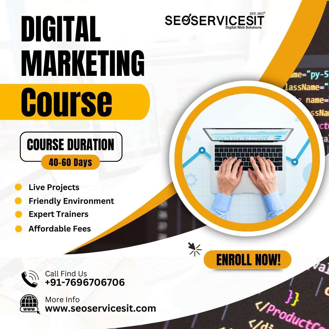 🎓 Enroll in our Digital Marketing Course Training Today!📈

Unlock the secrets of digital success with training program, brought to you by SEO Services IT!

📞+91-7696 704 704,+91 76967 06706

#DigitalMarketing #DigitalMarketingTraining #TrainingProgram #SeoServicesIT #Jalandhar