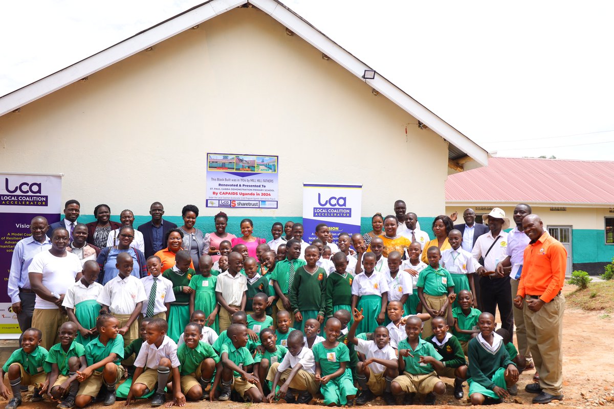 Today marked the official handover of the newly renovated 1934 L-Classroom Block to St. Paul Gabba Demonstration Primary School! 
Our Goal was to Provide a conducive environment for our pupils to access, stay in school, and complete their education. #LCAJAP11 #LCAJAPII #LCAUganda