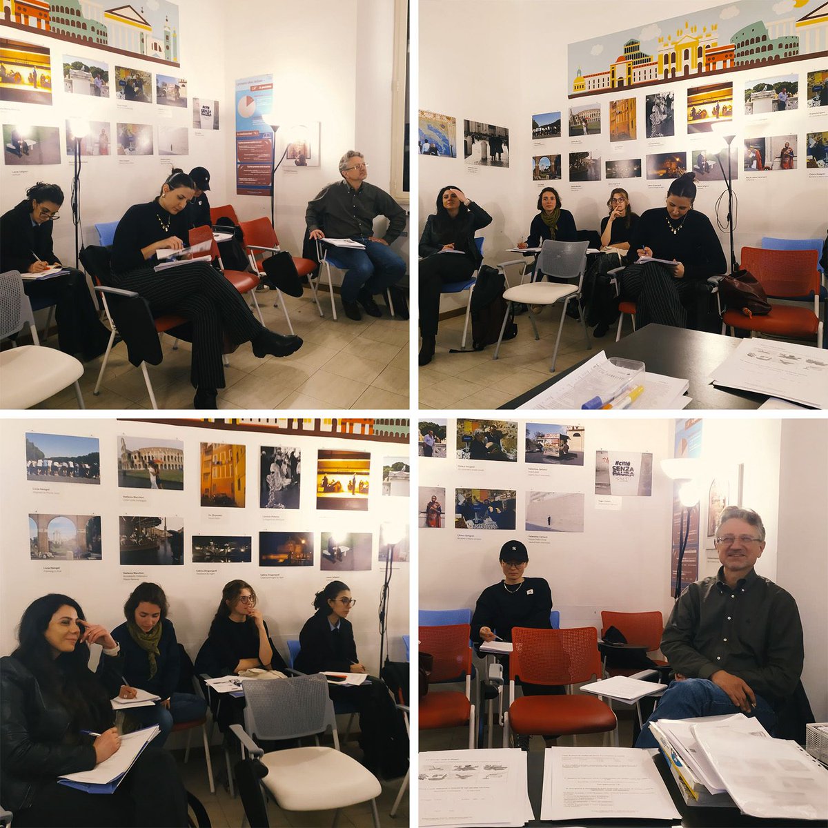 kappalanguage's tweet image. Alacri istantanee dal nostro corso serale di livello elementare! 📖 ✏️ 👏 

#learnitalian #italiancourse #italianclass #italianforbeginners #iostudioconkappa