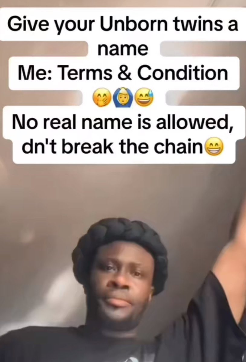 etekambambakara's tweet photo. No real name is allowed π
#Dollar #Naira #KuCoin #Enioluwa #Gistlover #Bobrisky #LamineYamal #NGAMLI #ZackOrji #Bitget #Brotherhood #BlackMamba #Lili #Eniola #Mainoo #bbtvi #Chapter27WithLalisa #netsat #TimnasDay #UNIS #viral #viralpost #trending #trendingnow @followers https://t.co/9b3b44VRWa