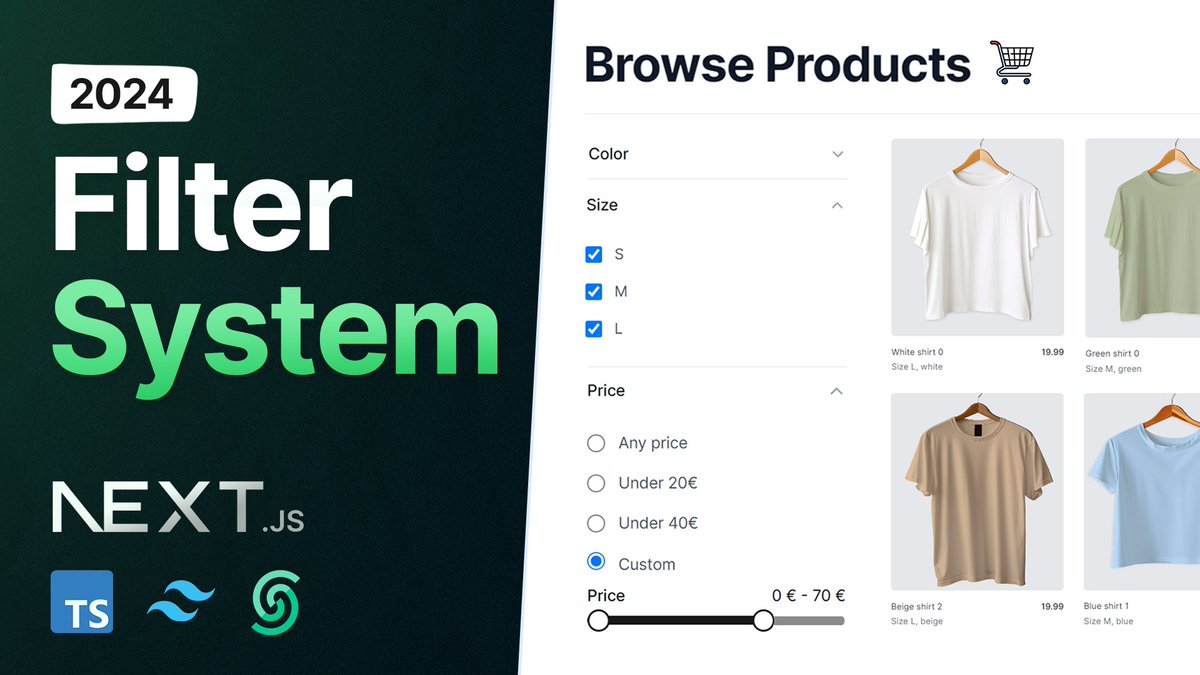 joshtriedcoding's tweet image. just published a 3-hour video about learning tools like react-query and zod in a real e-commerce use case on the second channel :)