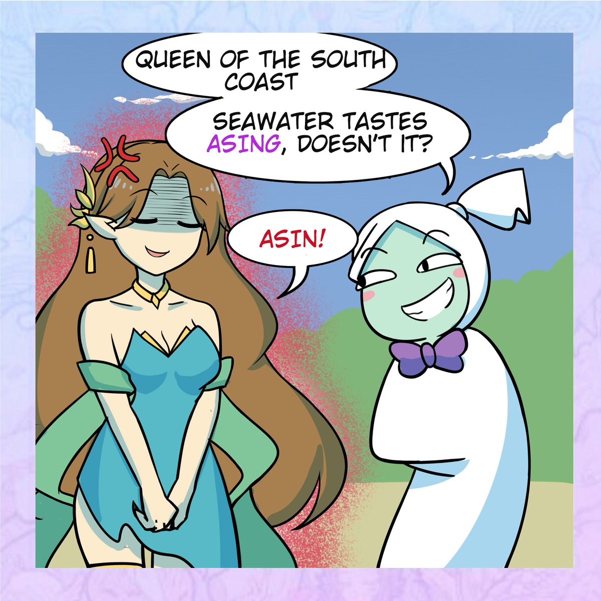 GhostParadeGame's tweet image. POCONG SENJA PART 2

The Dusk Shroud

When Mr. Poci tries out his new flirtatious style on the Guardians of the Supernatural Realm

LET'S GO! Drop your deadly charm in the comments section 👀💥❤️ @the_assattari

#ghostparade #ghostparadecomic #pocong #senja #verydarkman