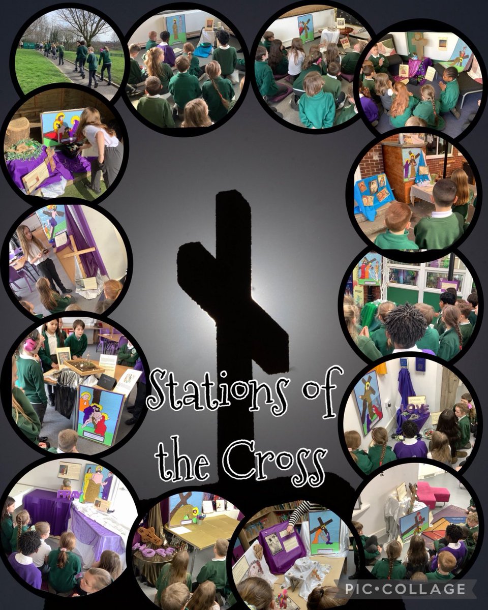 #sjsbclass7 went on a special journey through @StJosephStBede yesterday, walking along side Jesus, reflecting on the sacrifice he made for us and how we can be of service to others just like he was #sjsbRE #sjsbworship #MakeChristKnown @STOC_CAT