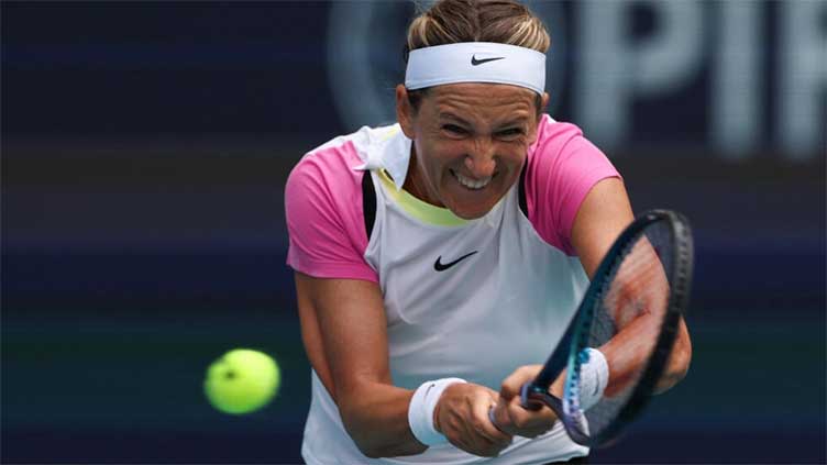 The_Nation's tweet image. Azarenka battles into Miami semis, Rybakina beats Sakkari
nation.com.pk/27-Mar-2024/az…
#Azarenka