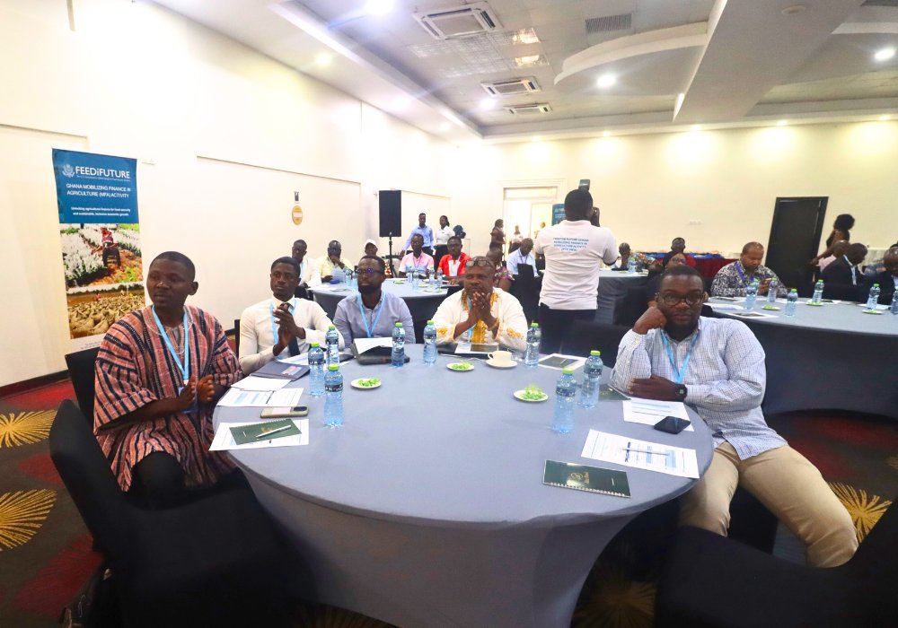 As part of the @FeedtheFuture Ghana MFA Activity, @OCA_Africa and MFA co-hosted the Agribusiness Engagement Forum on Arcadia Program in #Ghana. The program supports Ghanaian agribusinesses with technical assistance to prepare them for growth and to access financing.