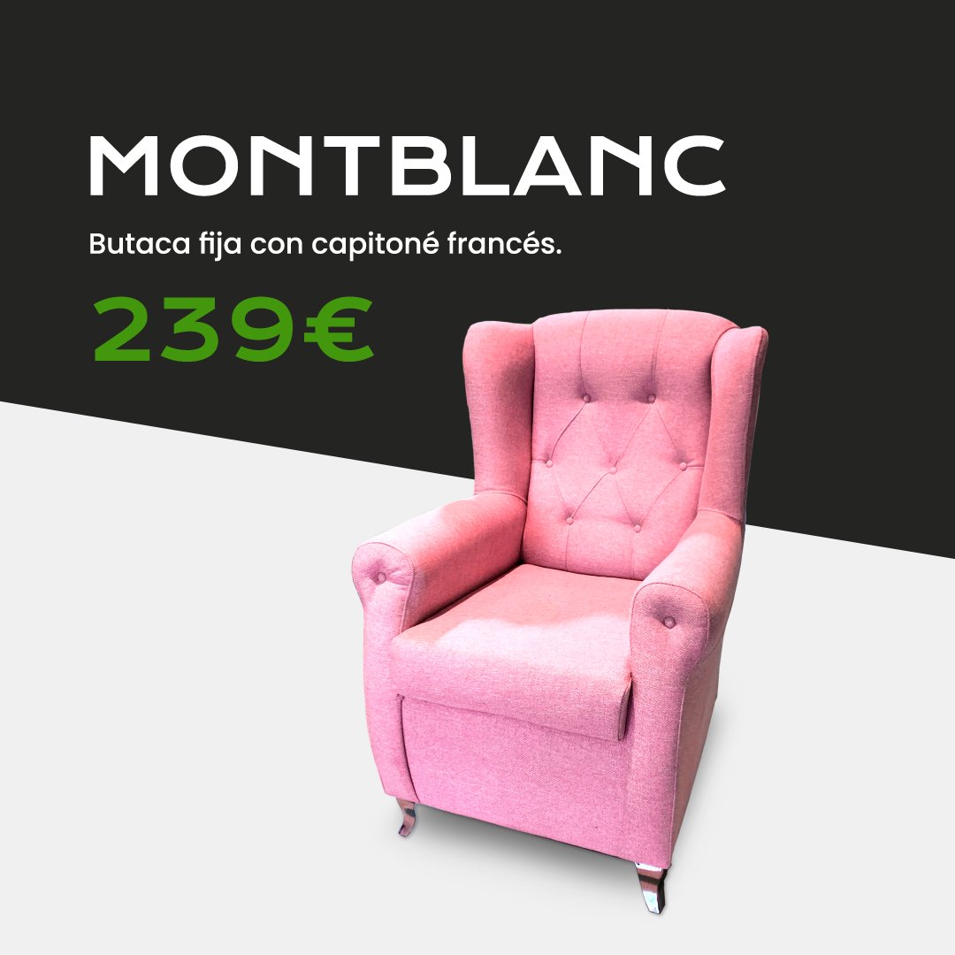 OKSofas_es's tweet image. Butaca modelo MONTBLANC, con capitoné.

Por 239€ ( otras telas y colores disponibles en tienda)

Tu tienda más cercana aquí oksofas.es/buscador-de-ti…

#EstoyOK #OkSofás  #rebajas