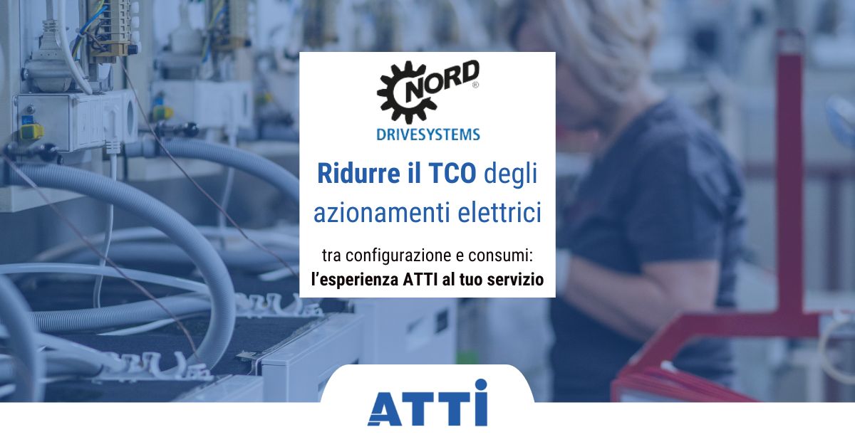 In media il prezzo di un attuatore lineare incide solo un 15% sul TCO, il costo totale di possesso, mentre il restante 85% si deve al consumo di energia e al numero di varianti negli azionamenti.

Ecco come trovare la soluzione ideale con <a href="/NORD_Drive/">NORD Drivesystems</a>

drive.atti.it/ridurre-il-tco…