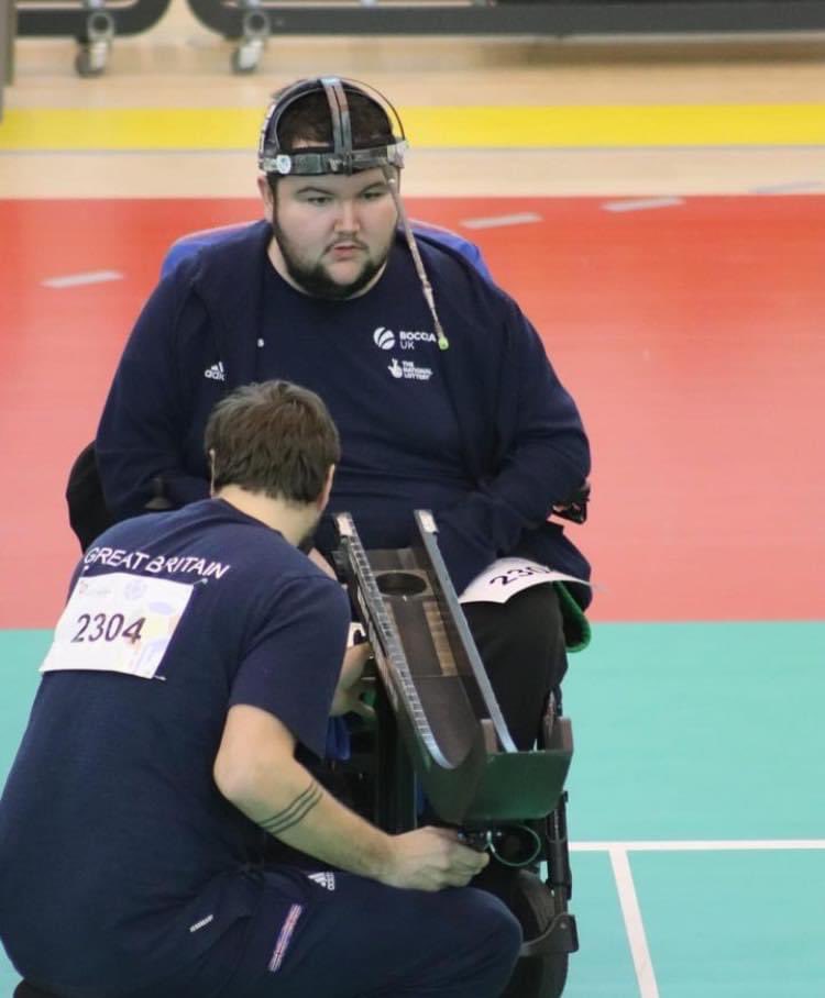 SolentBoccia's tweet photo. We would love to ￼congratulate our former member William Arnott and assistant Connor Welfare for their amazing achievement of qualifying for Paris 2024 in the BC3 team and pairs competition!!!! 

We at the club can’t wait to cheer you and everyone at @BocciaUK on this summer! https://t.co/SnBIDaXMMo
