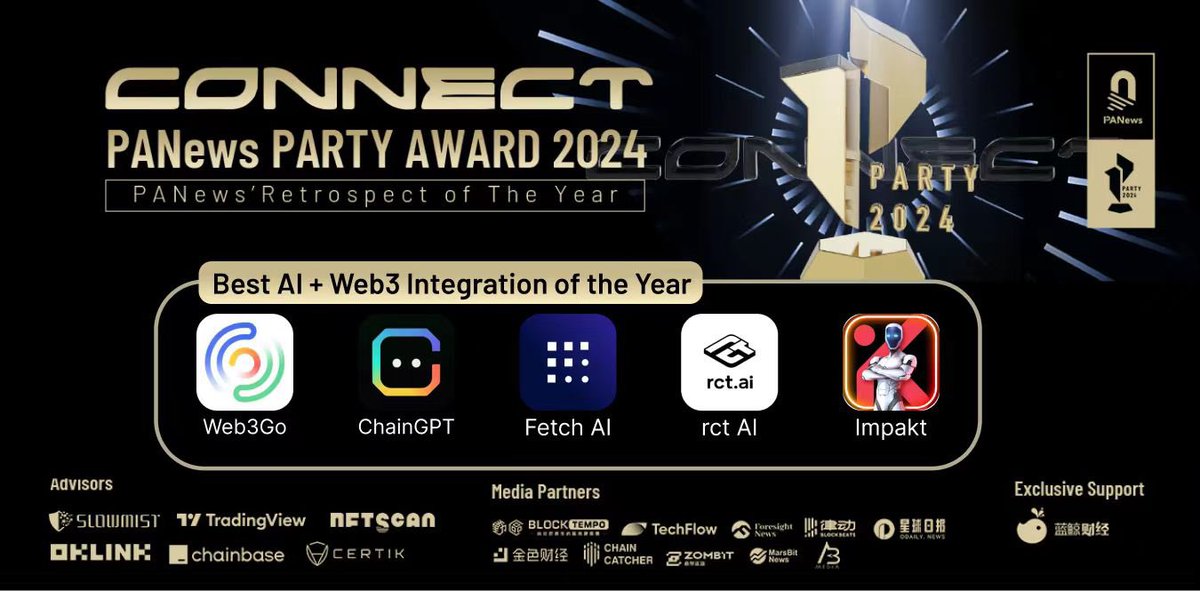 winstonzin's tweet photo. @impakt_ai selected as Best AI + Web3 Integrations for 2024 by @PANONYGroup @PANewsLab.  

Ya’ll wanna start paying attention to the best marriage of socialfi, movefi and AI.  It’s coming…

#SocialFi #movefi #AI #Airdrop https://t.co/hmgYmMsgBN