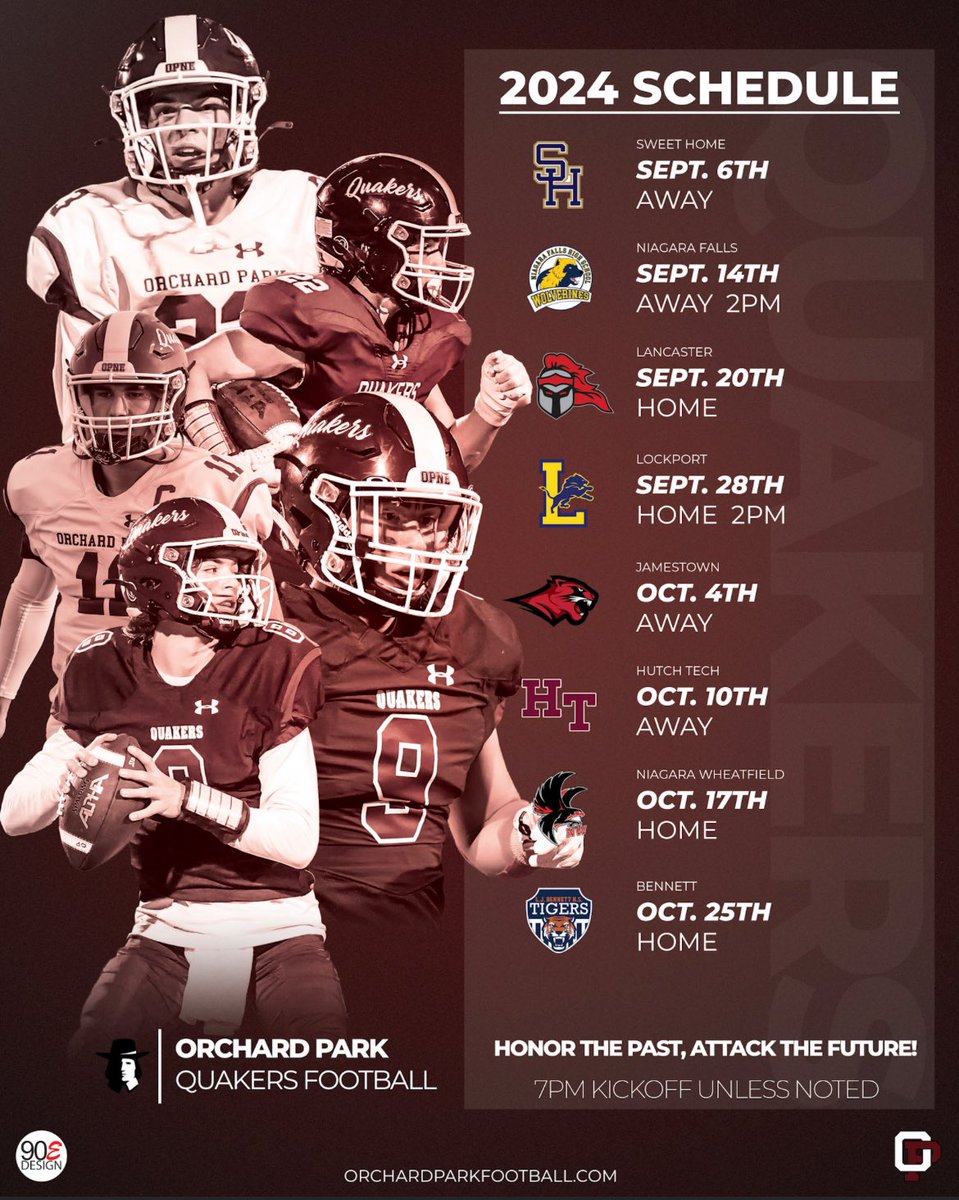 Orchard Park Quakers Football tweet media