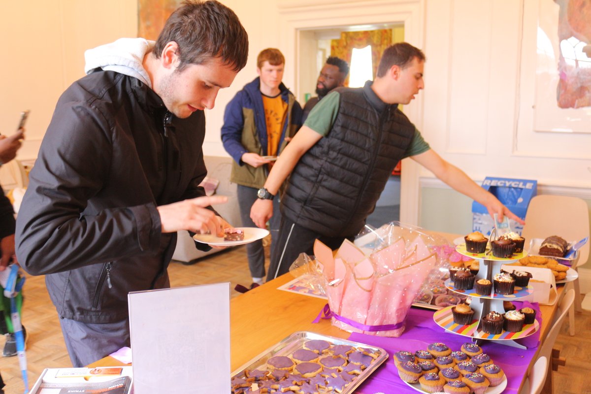 Yesterday it was Purple Day which is all about raising awareness and knowledge of epilepsy. As so many young people at Prior's Court have an epilepsy diagnosis, we held a fundraising bake sale for @epilepsyaction, raising around £150.