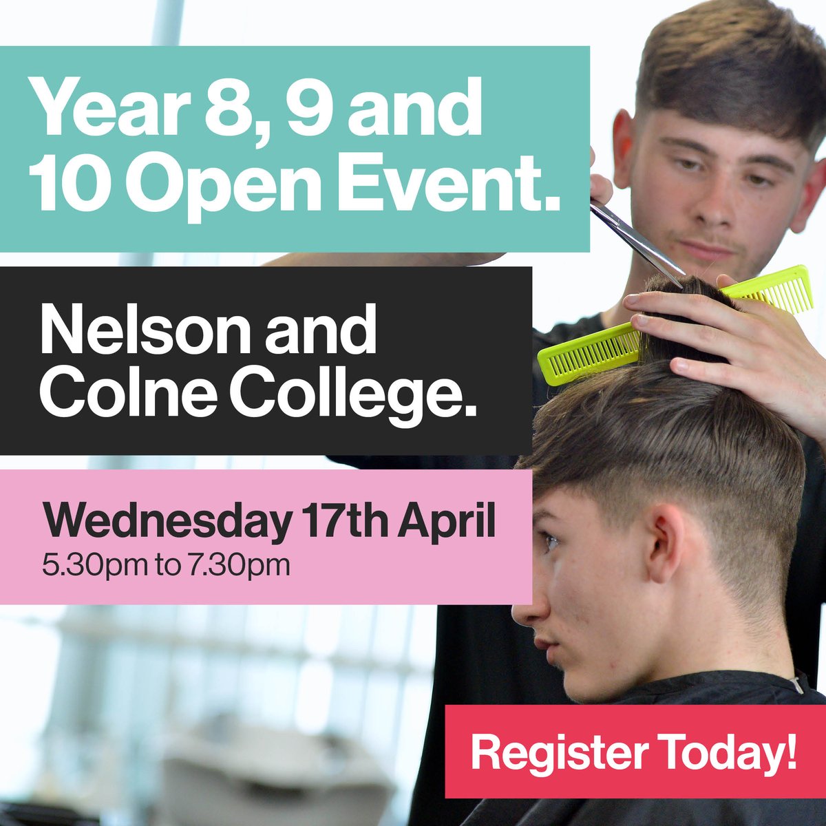 ONE Day to Go🌟 We have a fantastic opportunity at a college like no other at our Year 8, 9 and 10 Open Event!🙌 📌You still have time to register! Check it out here - eventbrite.com/e/year-8-9-10-… #OpenEvent #Careers #schoolleaver