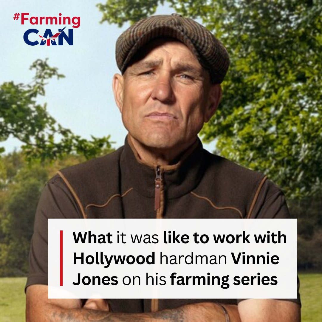 ⚽ Some know @VinnieJones65 from football and some know him from the big screen. But now many in the farming community know him from his new farming TV series, Vinnie Jones in the Country, on @discoveryplusUK. Find out what it was like to work with him. ⬇️ farmersguardian.com/news/4188878/v…