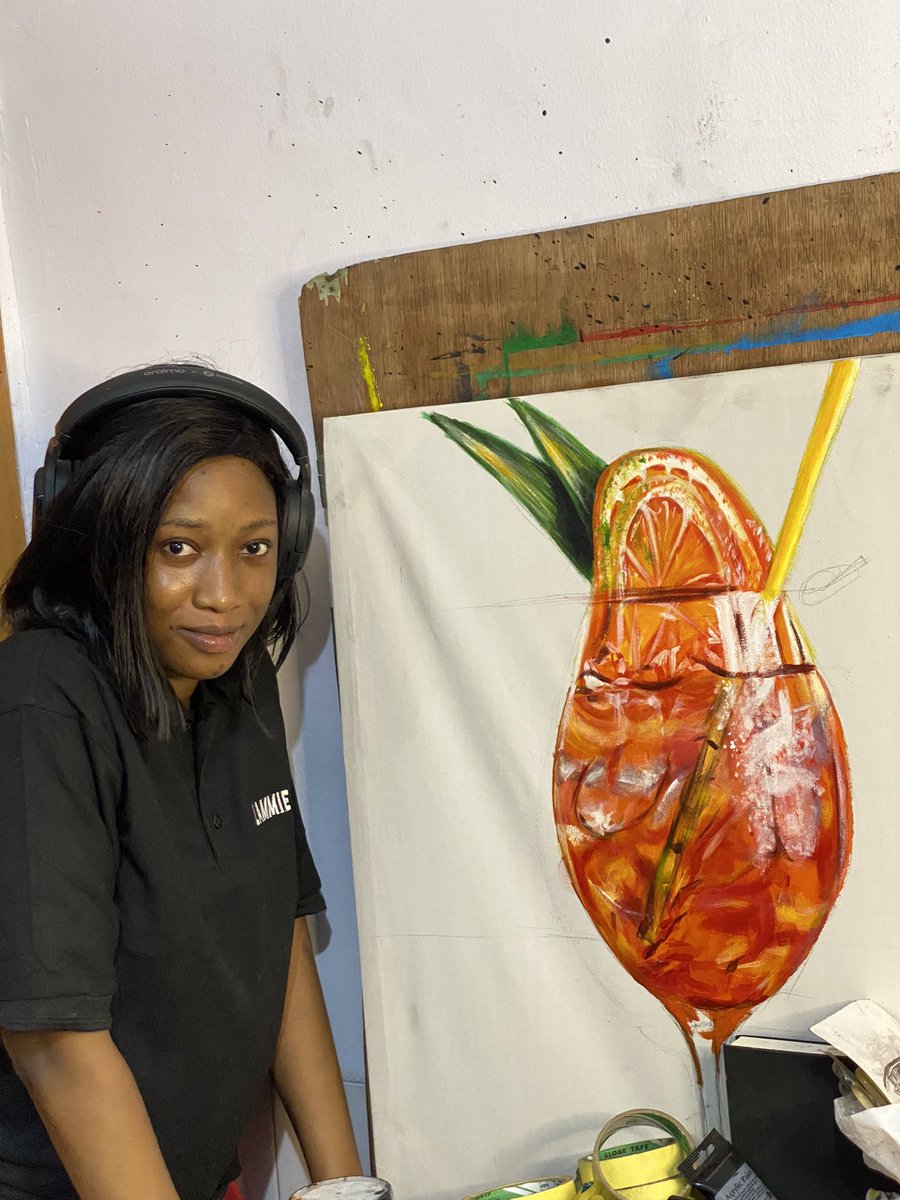 Lammie_Art01's tweet photo. Breaking News: Dear Twitter users, I’m asking for 2 seconds of your time today to help RETWEET my art. 😊❤️
.
.
.
#verydarkman Dollar Sheraton Hotel #Naira Chioma https://t.co/XUNL53nfp7