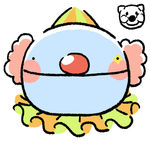 TaChiUPa's tweet photo. 🤡　
#たちうぱ 
#立つことを覚えたウーパールーパー https://t.co/uNt8q0hY5n