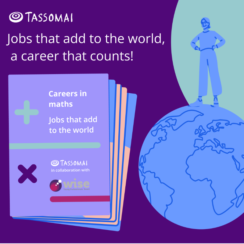 Tassomai's tweet photo. Maths teachers, inspire your students… show them how a maths qualification can open doors to a wide variety of jobs. Download our free careers guide.