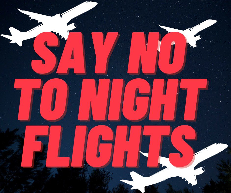 🌃Heathrow allows 16 flights to arrive been 0430 - 0600 each night.

✈️Run for the convenience of a few thousand passengers, at the expense of hundreds of thousands of people living below, under the flight path.

This should change.

Sign my petition✍️👇

greghands.com/say-no-night-f…