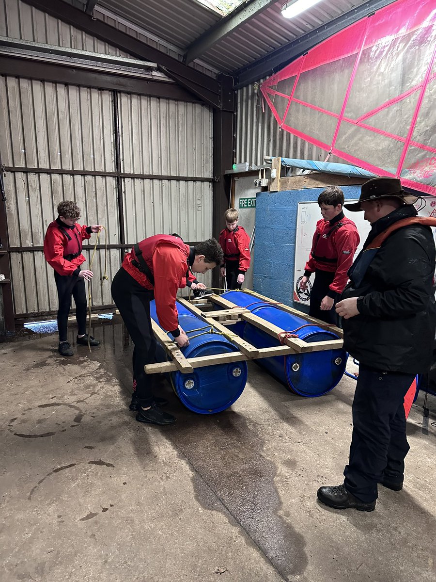 BMCerratic's tweet photo. 5 S2 boys at Monikie Park for Raft Building in probably the worst weather of the year… certainly of Spring! #outdoorlearning #angusalive
#arbroathacademy https://t.co/BdSNVBM9Yb