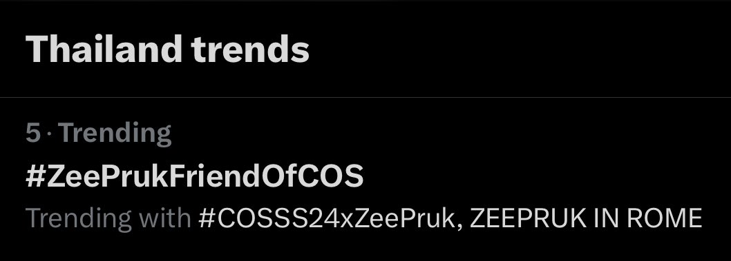 ZeePruk_OFC's tweet photo. No.5 👏🏻

#ZeePrukFriendOfCOS

🌊 @zee_pruk ☀️ 
#ZeePruk #Zunshine https://t.co/ukjULrgJr7