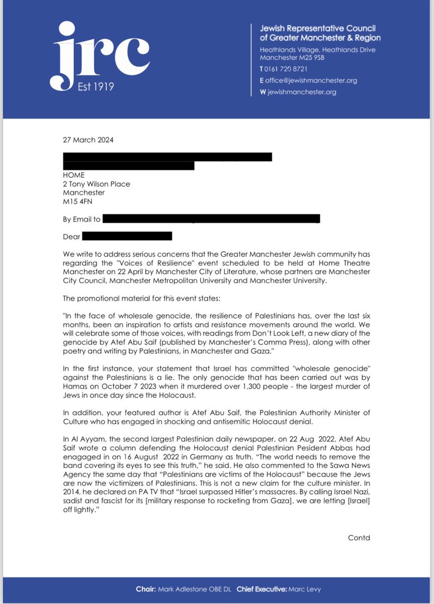 Jewish Representative Council of GM & Region tweet media