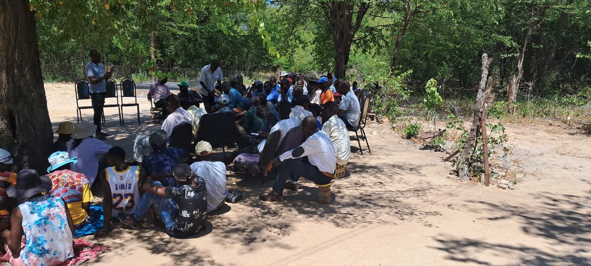 HealZim's tweet photo. We spent our weekend in Gokwe conversing with the people on ways to deepen social cohesion. The conduct of traditional leaders remains a thorny issue in the path to peace and tolerance. #AsOne https://t.co/DvcNBNmMGr