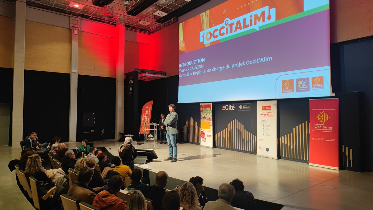 ADOCC_'s tweet photo. 🥕🔊[EN DIRECT] du Salon #OccitAlim à #Toulouse !
Un RDV pour explorer l'avenir de l'#alimentation #durable en #RestaurationCollective 🍽️
Au programme : rencontres, partages, échanges et démonstrations #culinaires 👨‍🍳
Découvrez les produits #locaux et #labellisés d'#Occitanie ! 🥦 https://t.co/jGF1VG5nrJ