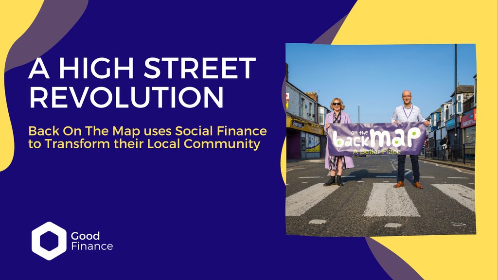 'Don’t just talk to one lender, talk to everyone, because they will have different rates, offers and ways to help. Put the word out. Don’t be shy – shy bairns get nowt!” Sound advice from Back on the Map! Learn more about their #SocInv story ➡️ goodfinance.org.uk/latest/post/hi…